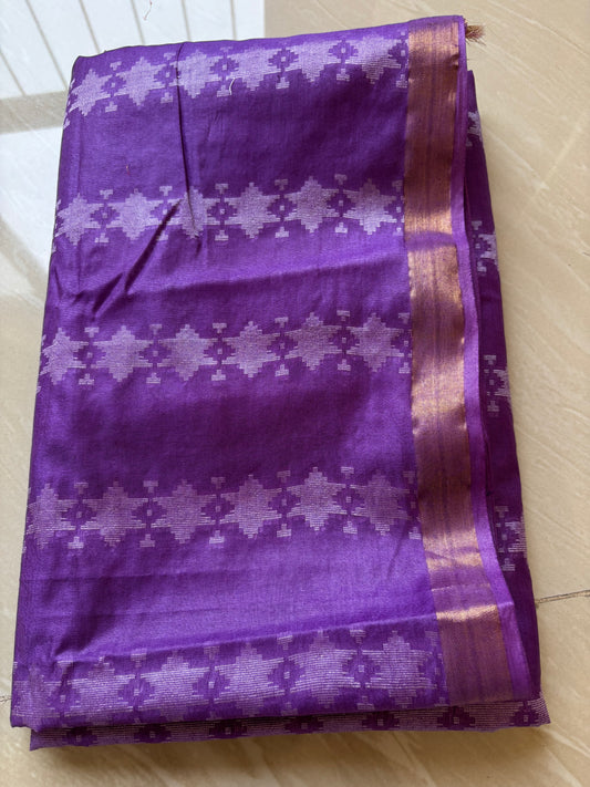 mul cotton sarees with zari work