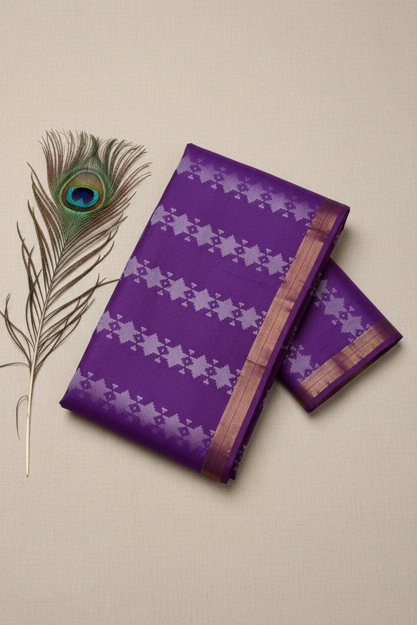 LInen cotton sarees with zari work.