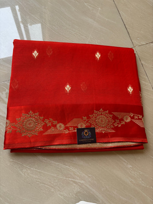 banarasi goergette sarees