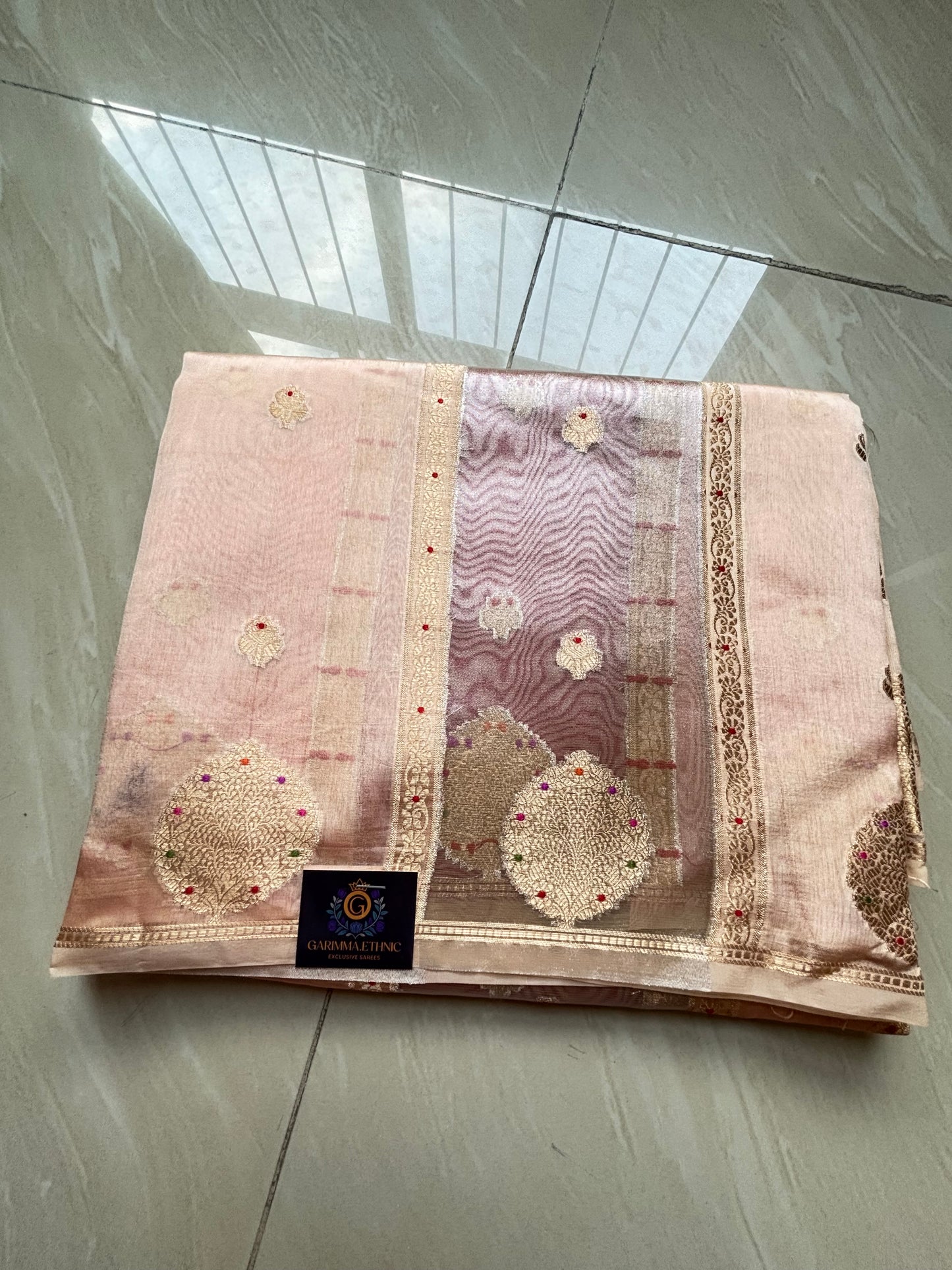 Row mango and tissue sarees