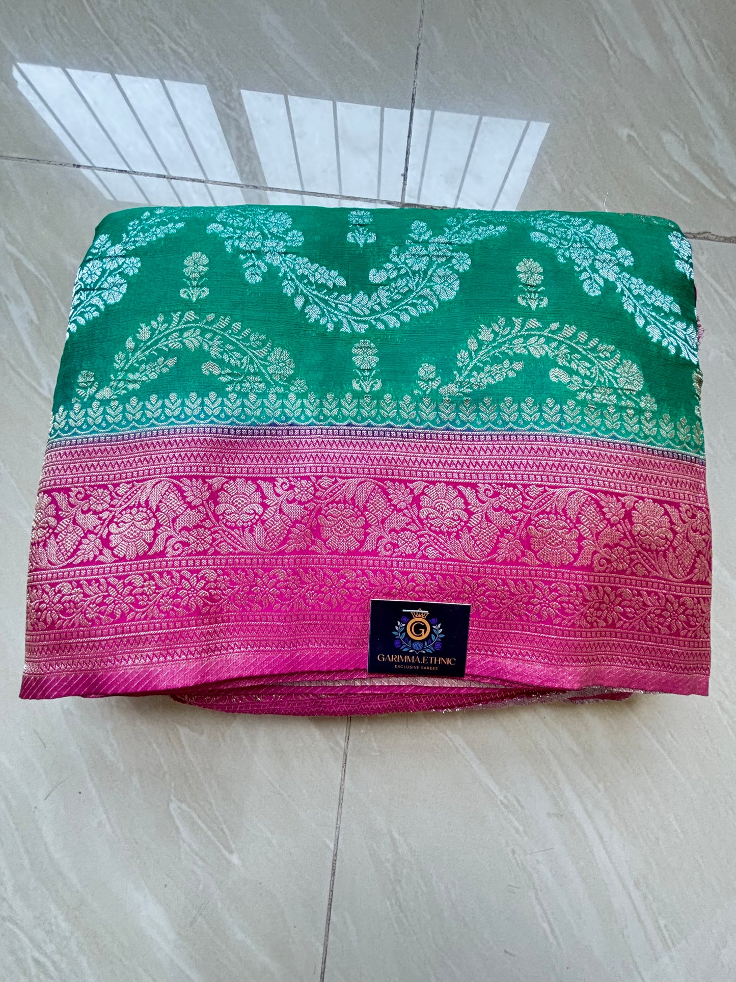 pure crepe goergette saree