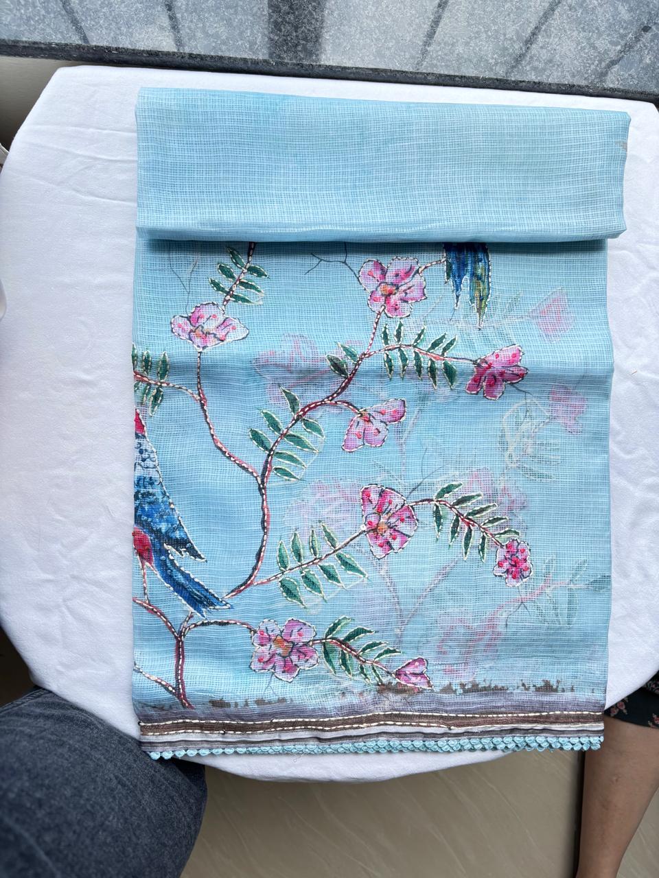 kota cotton saree