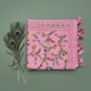 Tissue Cotton Saree with Beautiful Kantha Work and Thread Work. Jaal Pattern .Bullion knot work.