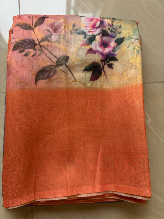 tussar cotton banarasi sarees