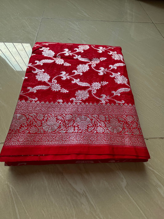 crepe goergette sarees