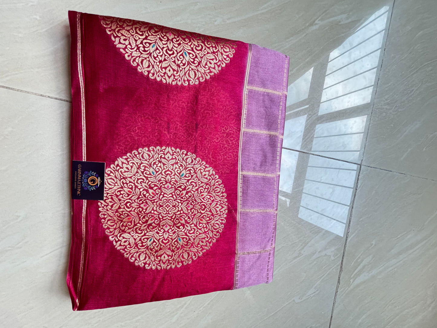 row mango banarasi saree