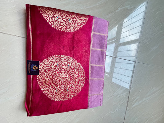 row mango banarasi saree