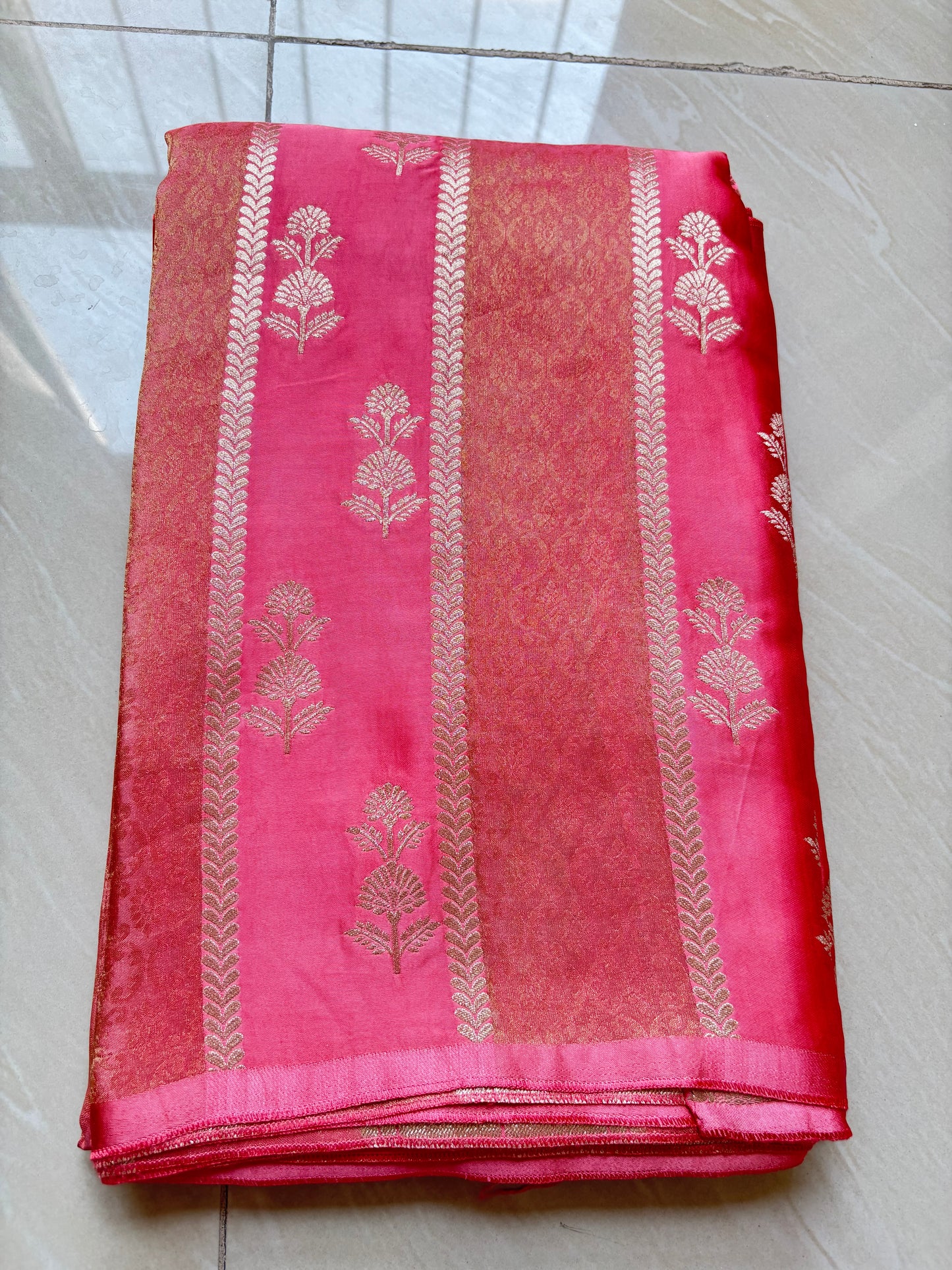mushru katan and organza sarees