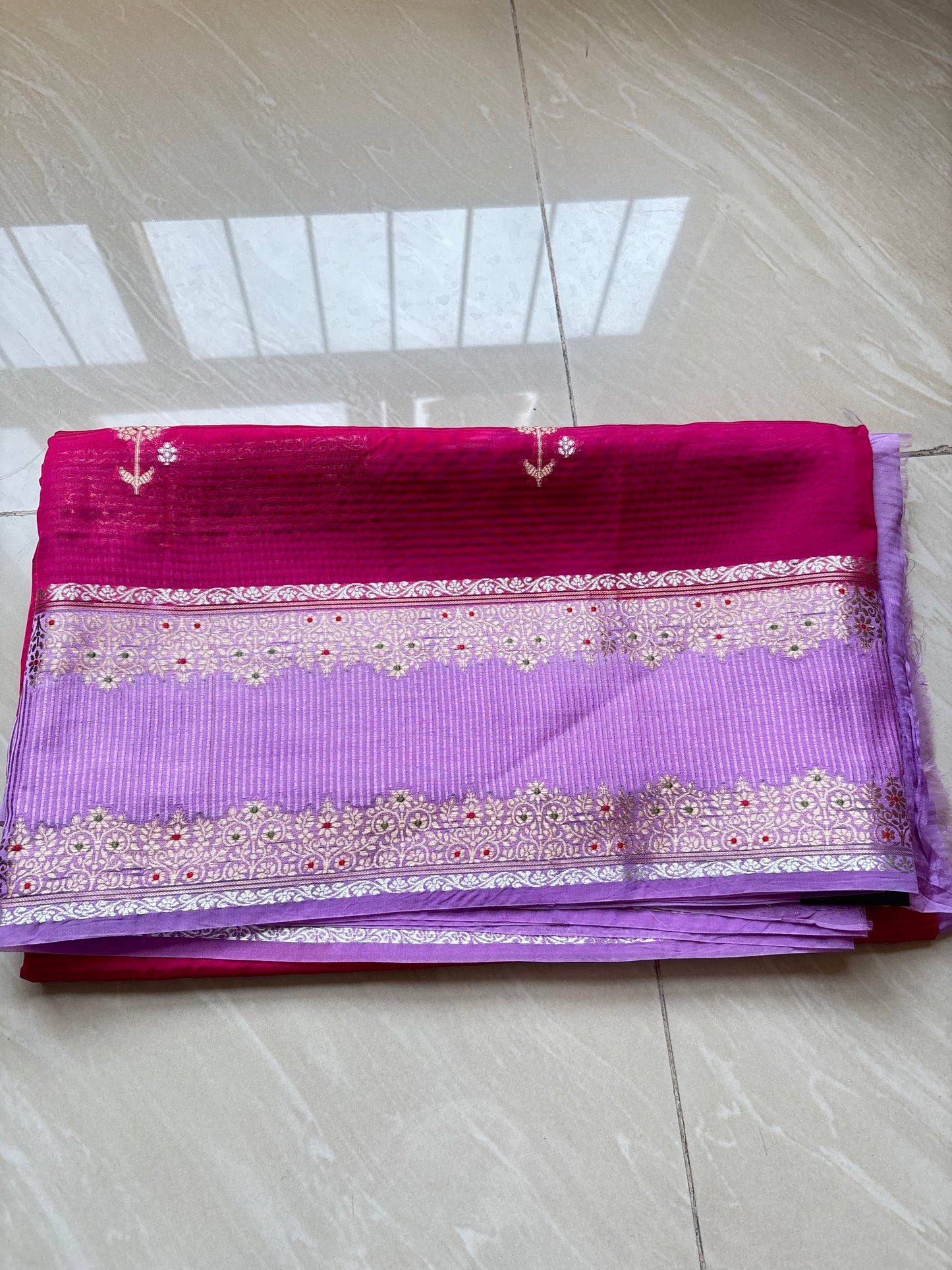 Row mango banarasi sarees