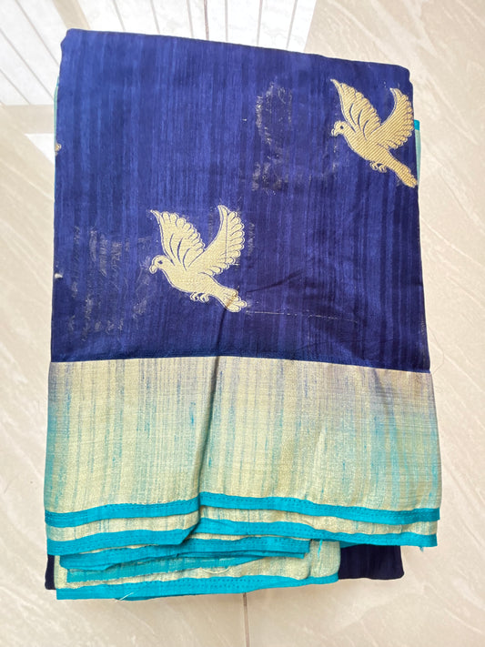pure chanderi cotton saree