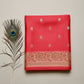 Georgette mango dupion banarasi saree