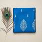 Katan banarasi saree with silver zari work.