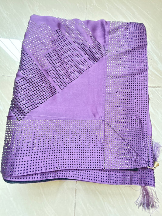party wear goergette saree
