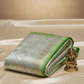 Silver Tissue Silk Saree with Self Woven Design
