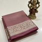Onion color banarasri crush  tissue saree