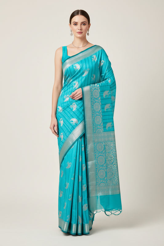 Soft silk budget friendly banarasi saree.