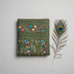 Kolkata Special Katha Work Saree.  All over beautiful embroidery. Knot Work . All  Hand Work.