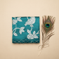 Tissue Aplique Work Saree with Branches and Parrot Desighn.