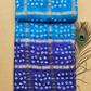 Big Checks Bandhani Saree