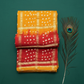 Big Checks Bandhani Saree