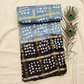 Big Checks Bandhani Saree