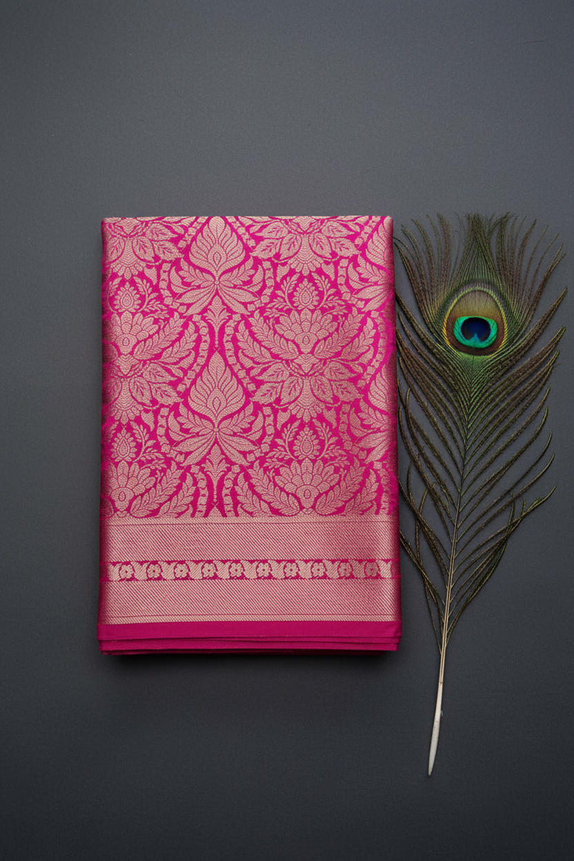 Janhavi Kapoor Inspired spft silk saree