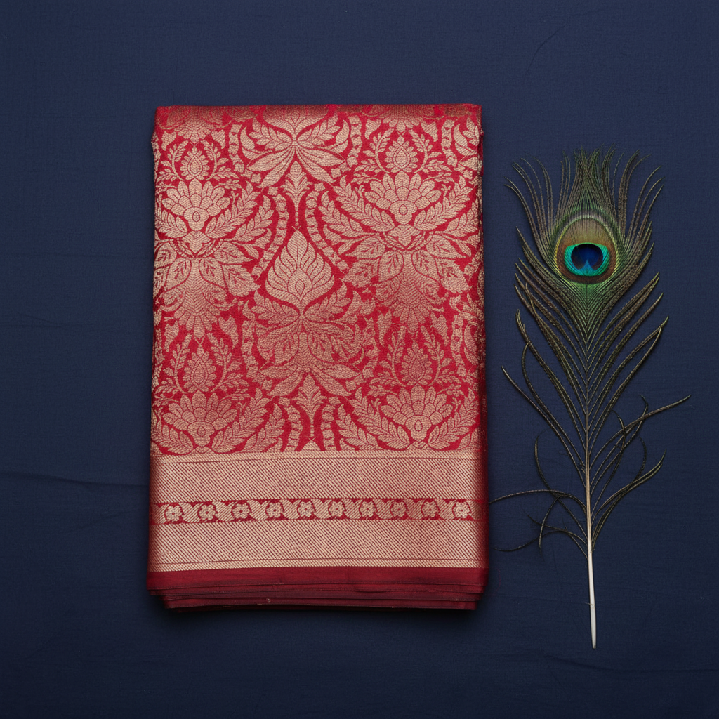 Janhavi Kapoor Inspired spft silk saree