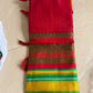 Khun  saree. Maharashtrian traditional  irkal cotton khun  saree.