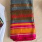 Khun  saree. Maharashtrian traditional  irkal cotton khun  saree.
