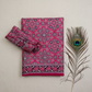 Ajrak Print Silk Sarees.