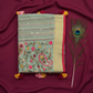 Kolkata Cotton Katha Work Saree.