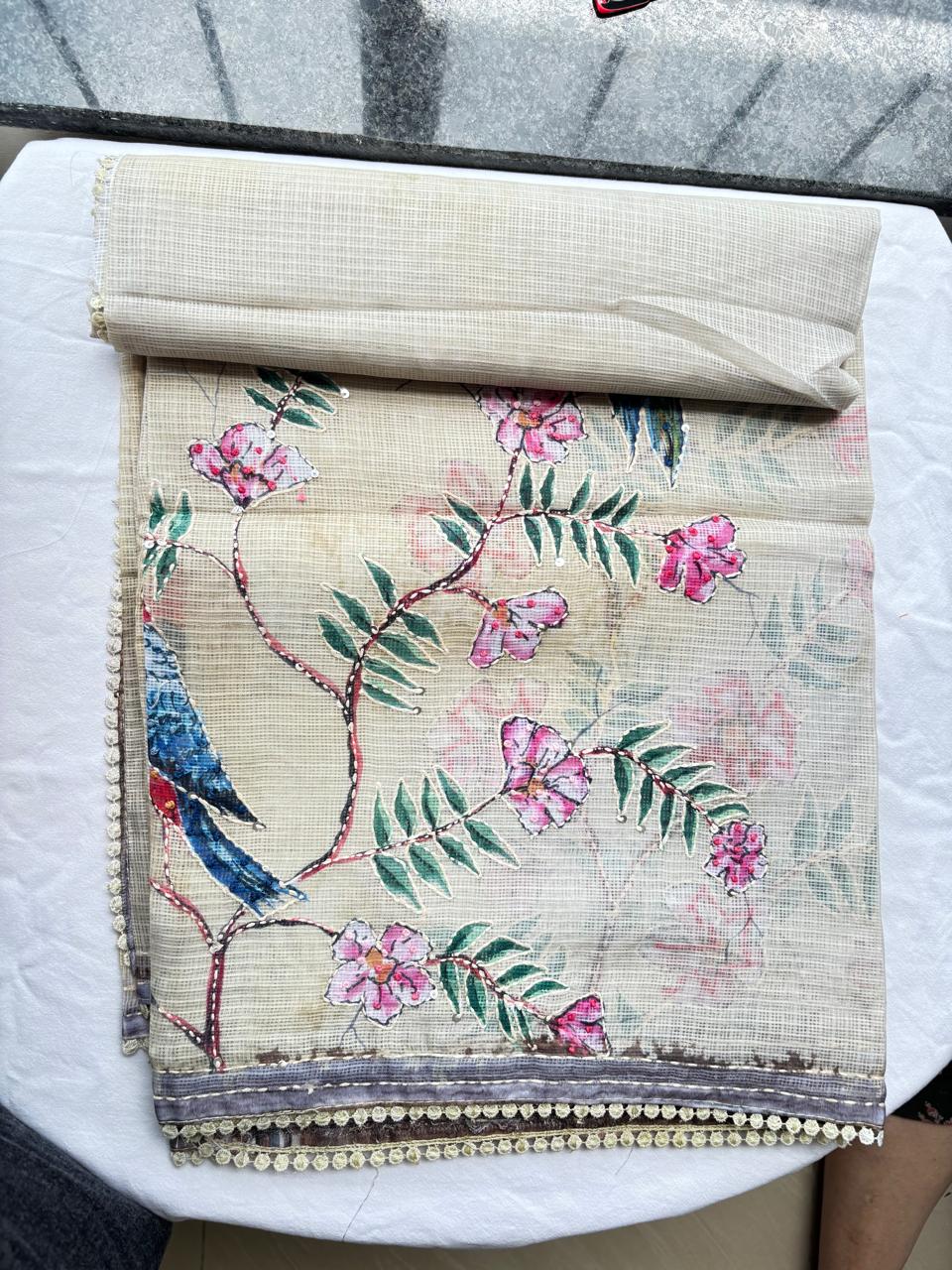 kota cotton saree