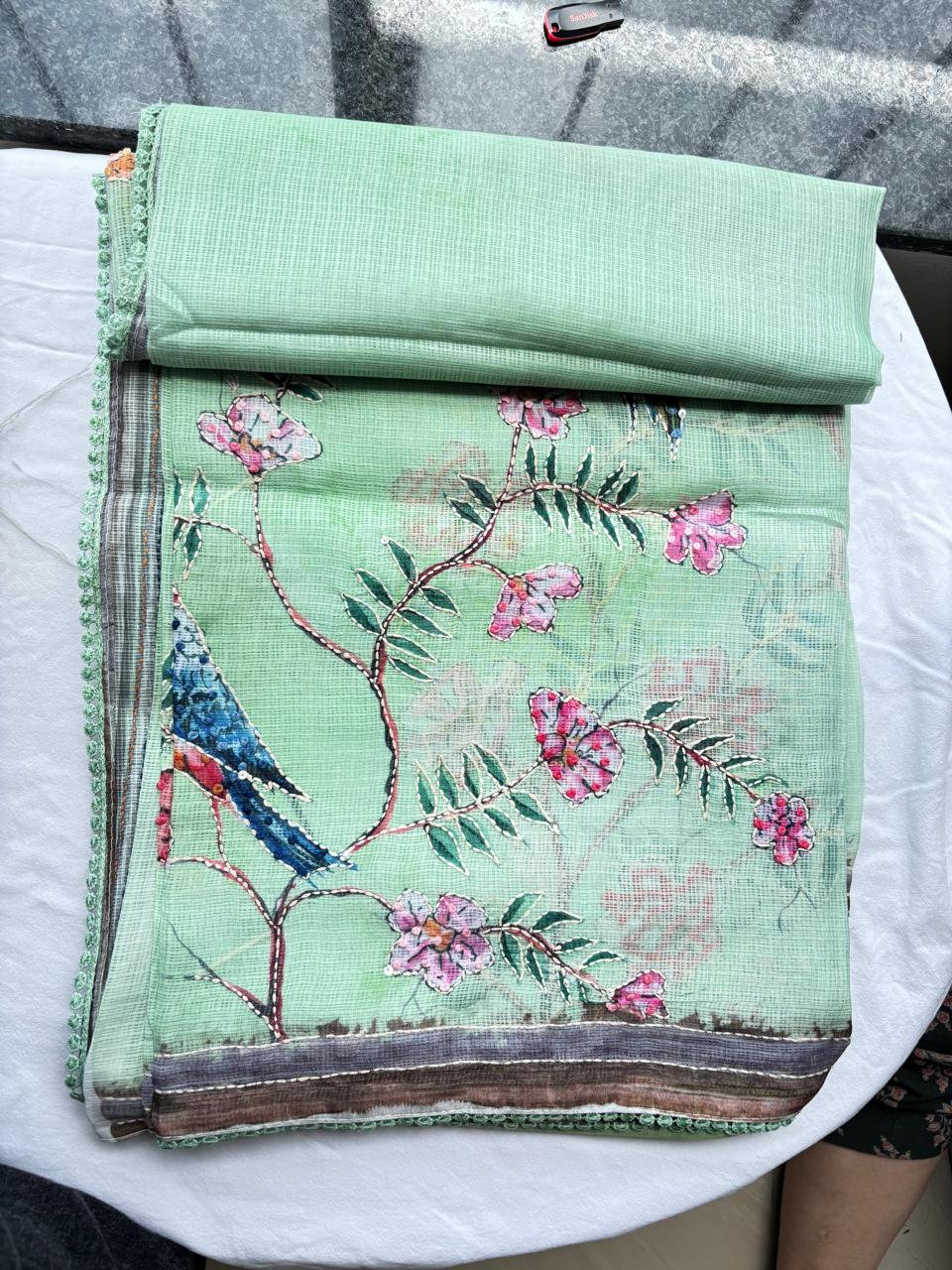 kota cotton saree